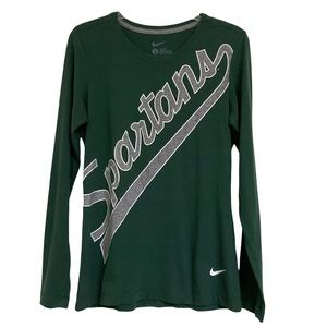 Women’s Nike Spartans Long Sleeve shirt large.